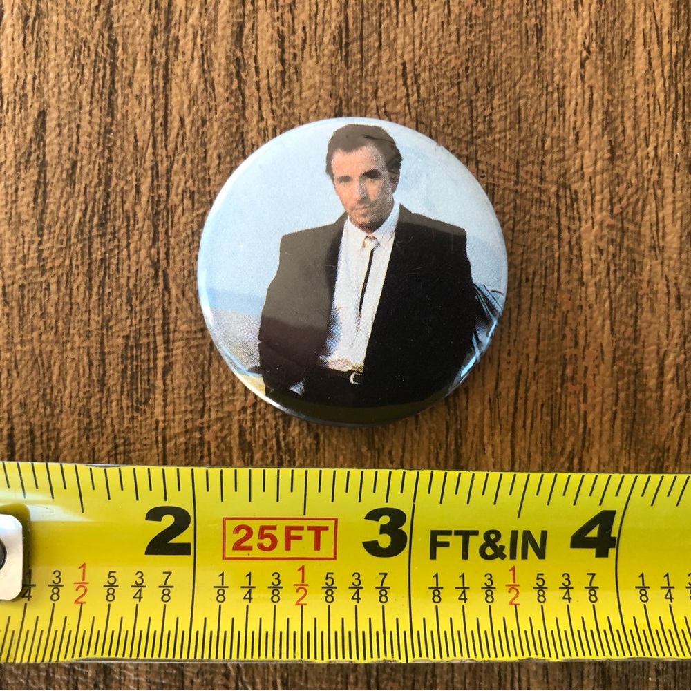 Bruce Springsteen Pinback Button - Picture 2 of 2